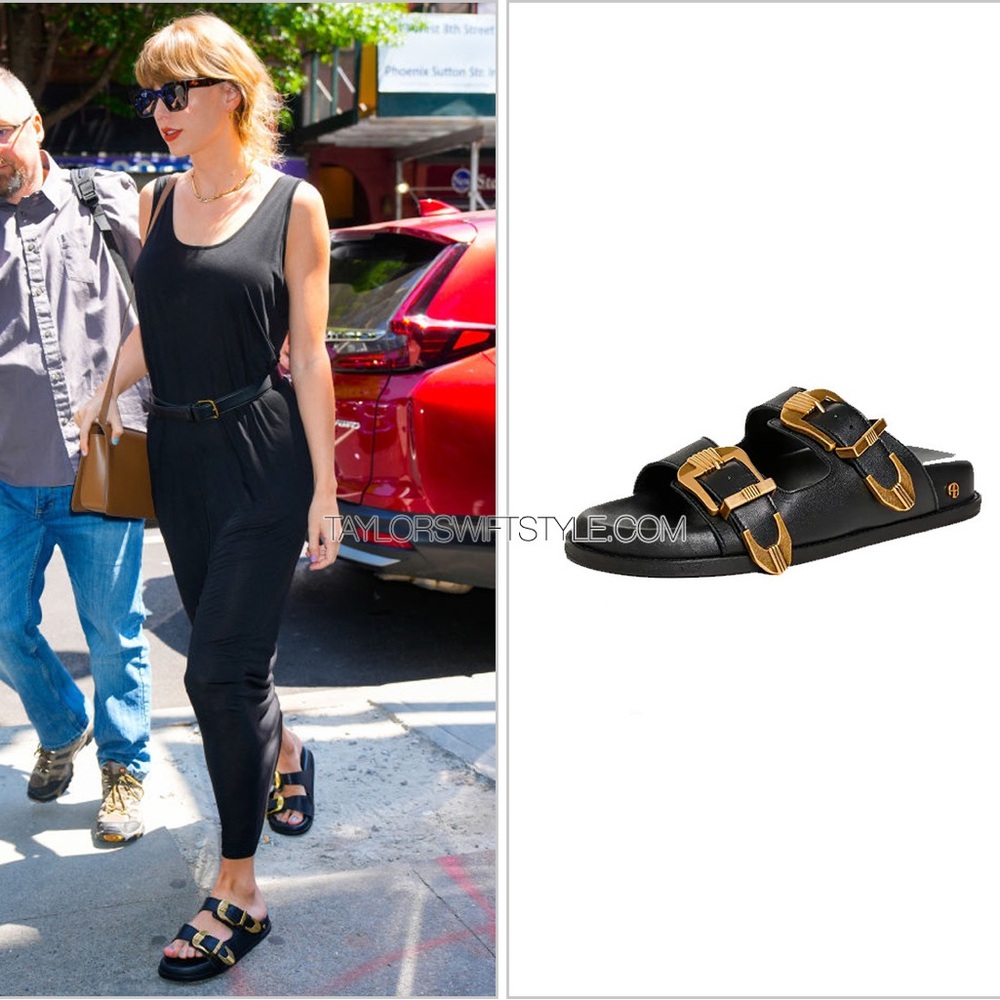 As seen on Taylor Swift! Anine Bing Waylon slides, sz 11